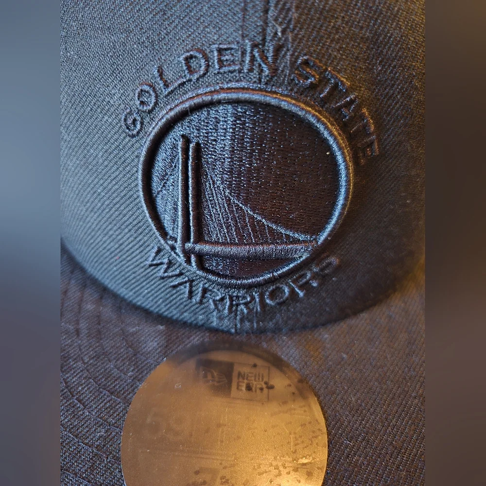 Golden state warriors new era hat 7 5/8 - Picture 2 of 12